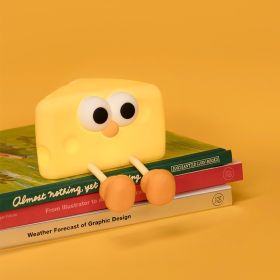 Cheese Small Night Lamp Silicone Cute Cheese