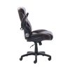 Serta Air Lumbar Bonded Leather Manager Office Chair, Brown Faux Leather