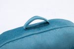 Kid's Bean Bag Chair Velvet Fabric Memory Sponge Stuffed Bean Bag Chair For Children,Blue
